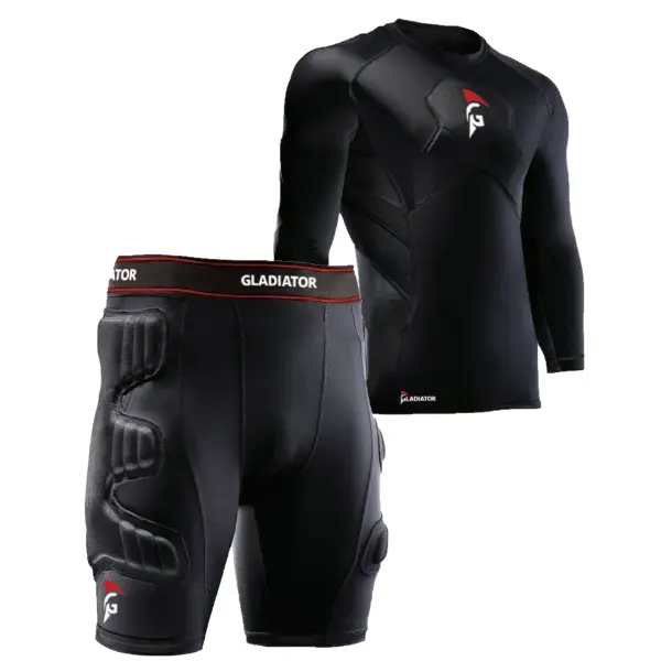 Gladiator Sports Protection Bodyshield + Protectiebroek 6mm keeperskleding